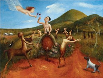 Bush Bacchanal, Pokolbin - Garry Shead