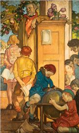 Frank Brangwyn’s Massive Skinners’ Hall Murals Return to Ditchling