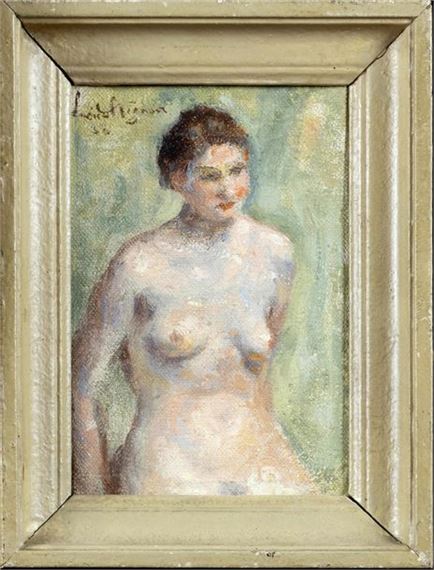 Female nude by Lucien Réne Mignon