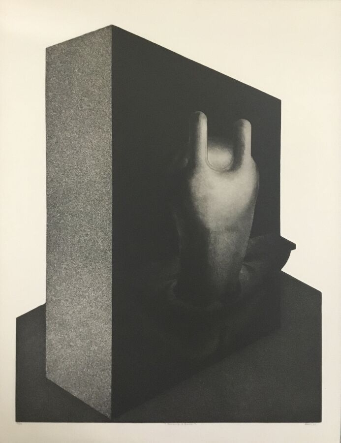 Artwork by Christian Fossier, Untitled, Made of Engraving