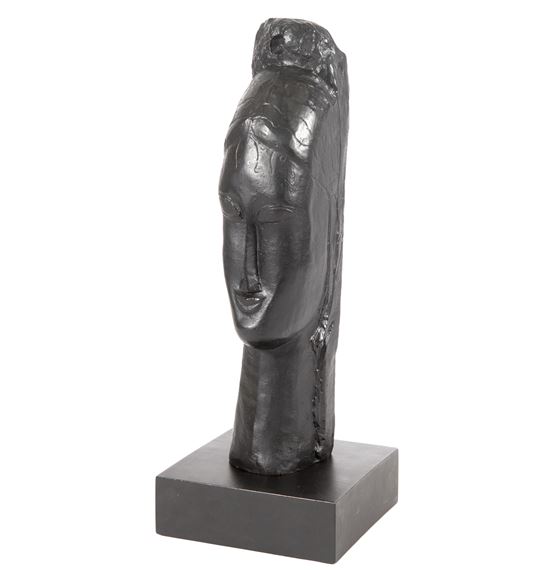 TÊTE DE FEMME (WOMAN'S HEAD) by Amedeo Modigliani