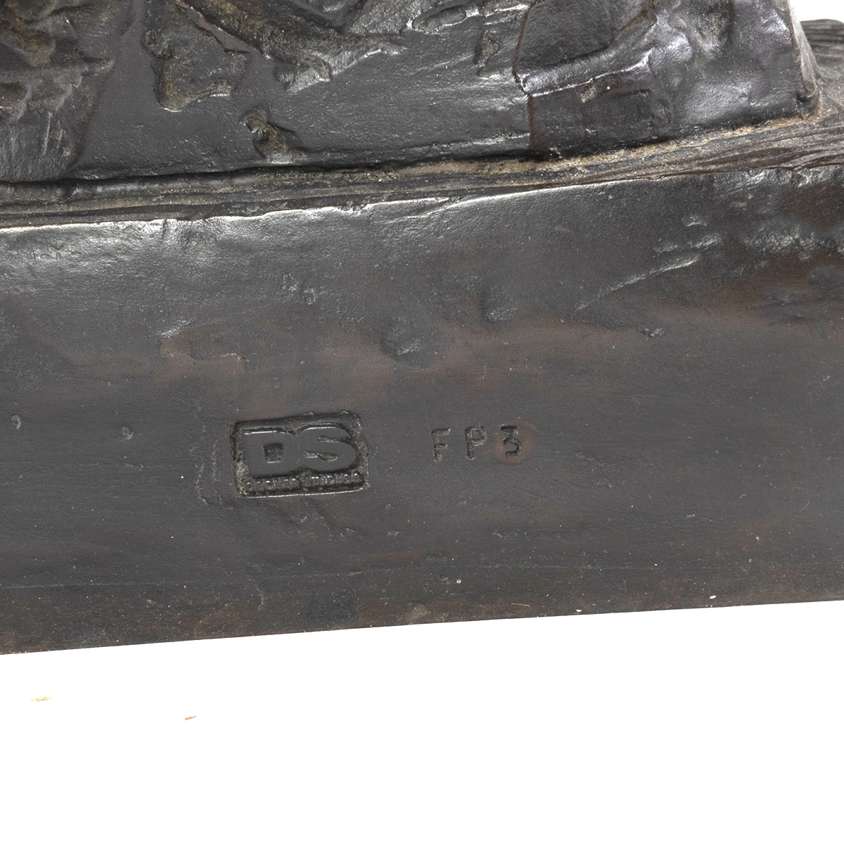 Artwork by Stanislaw Szukalski, Imploration (AKA-A Plea), Made of cast iron bronze