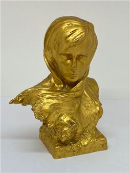Bust of a woman - Jules Aimé Grosjean