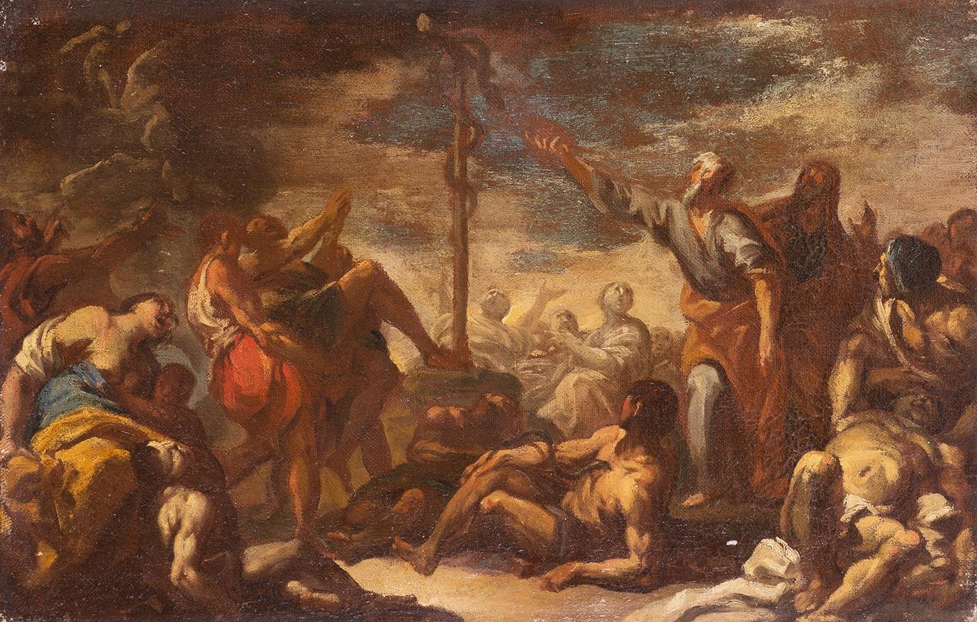 Agostino Beltrano | Mosè e il serpente di bronzo | MutualArt