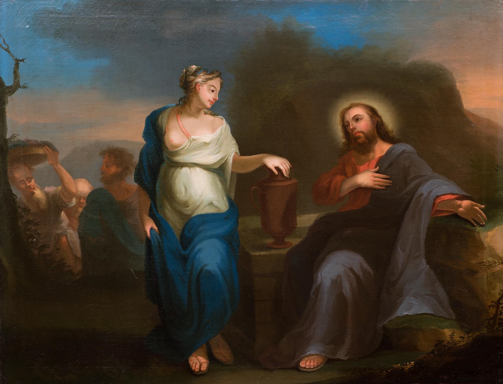 Emilian School, 18th Century | Cristo e la samaritana al pozzo | MutualArt