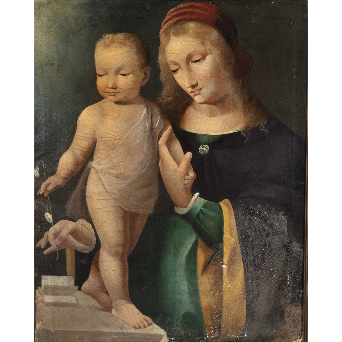 Bernardino Luini | Madonna and Child | MutualArt
