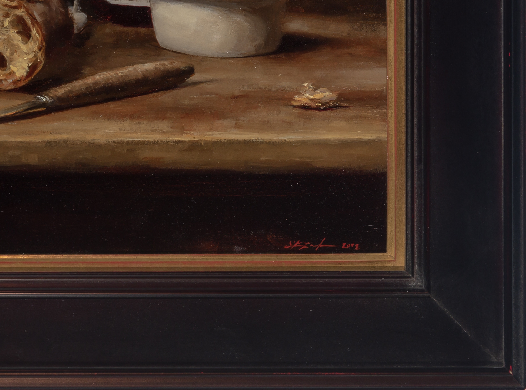 Artwork by Sarah Lamb, La Miche Poilane, Made of Oil on canvas