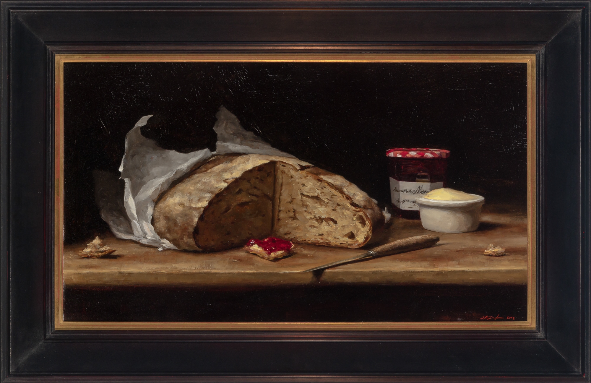 Artwork by Sarah Lamb, La Miche Poilane, Made of Oil on canvas