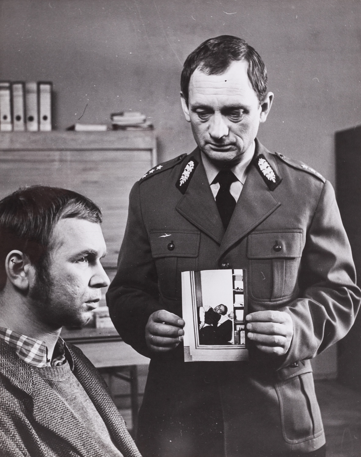 Artwork by Jerzy Szurowski, Only the dead will answer, Made of gelatin silver print