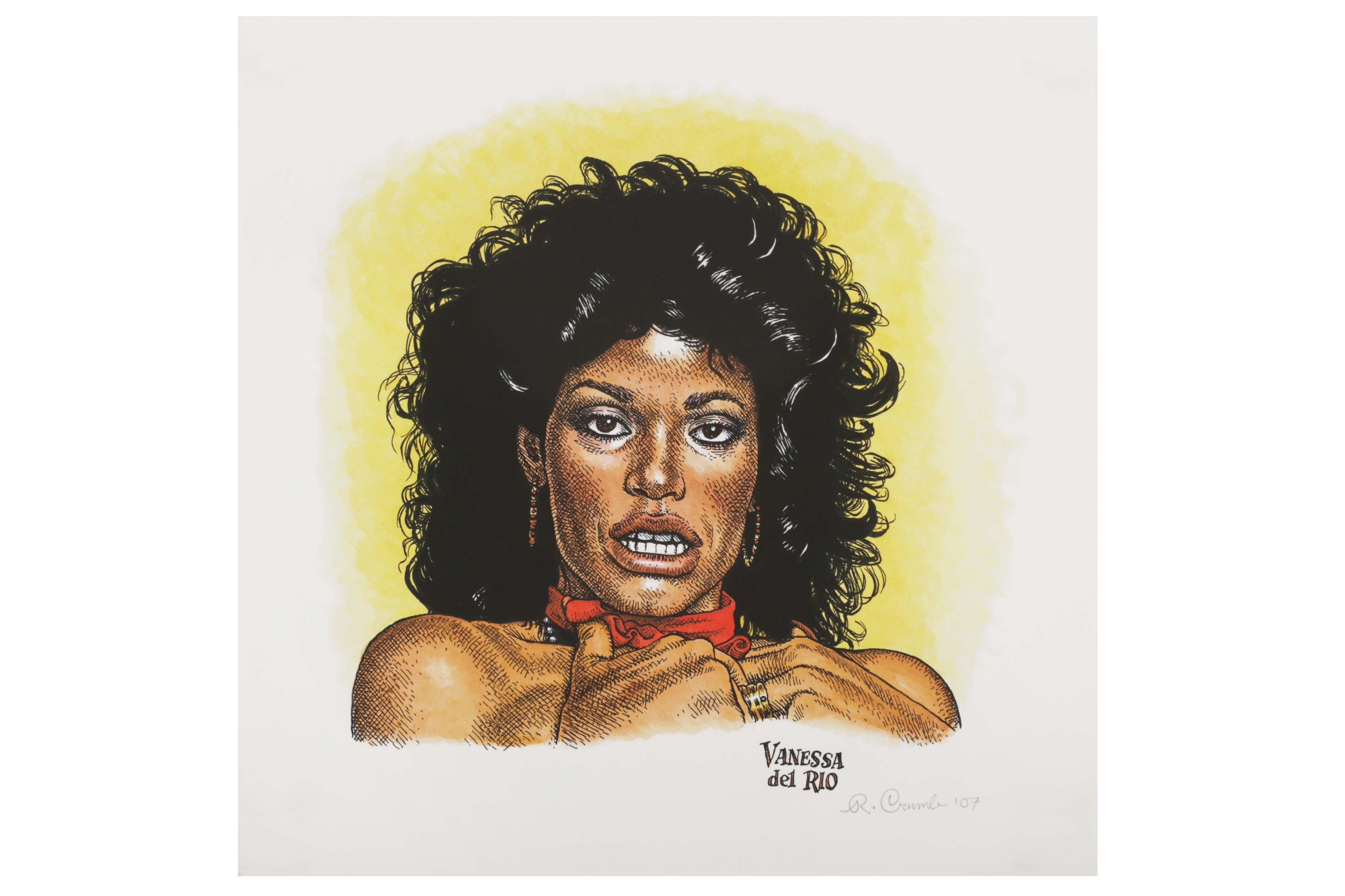 Robert Crumb Vanessa del Rio (2007) MutualArt