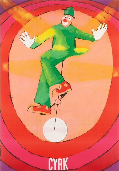Clown by Jacek Neugebauer, 1971