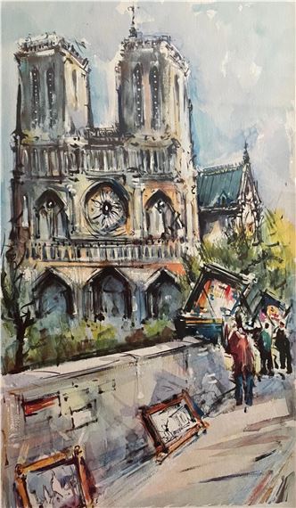 Paris Notre Dame by Marius Girard