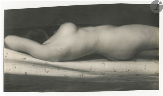 Female Nude by Raoul Hausmann, c. 1950