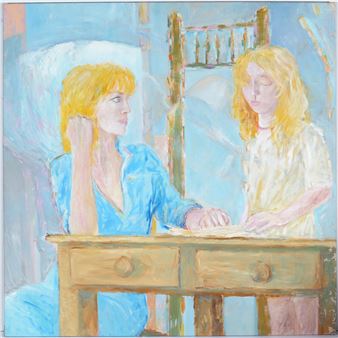 The Reading Lesson - Jean-Marie Deroche