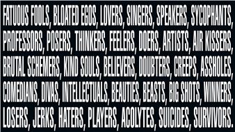 Barbara Kruger - David Zwirner, New York (519 W 19th Street)