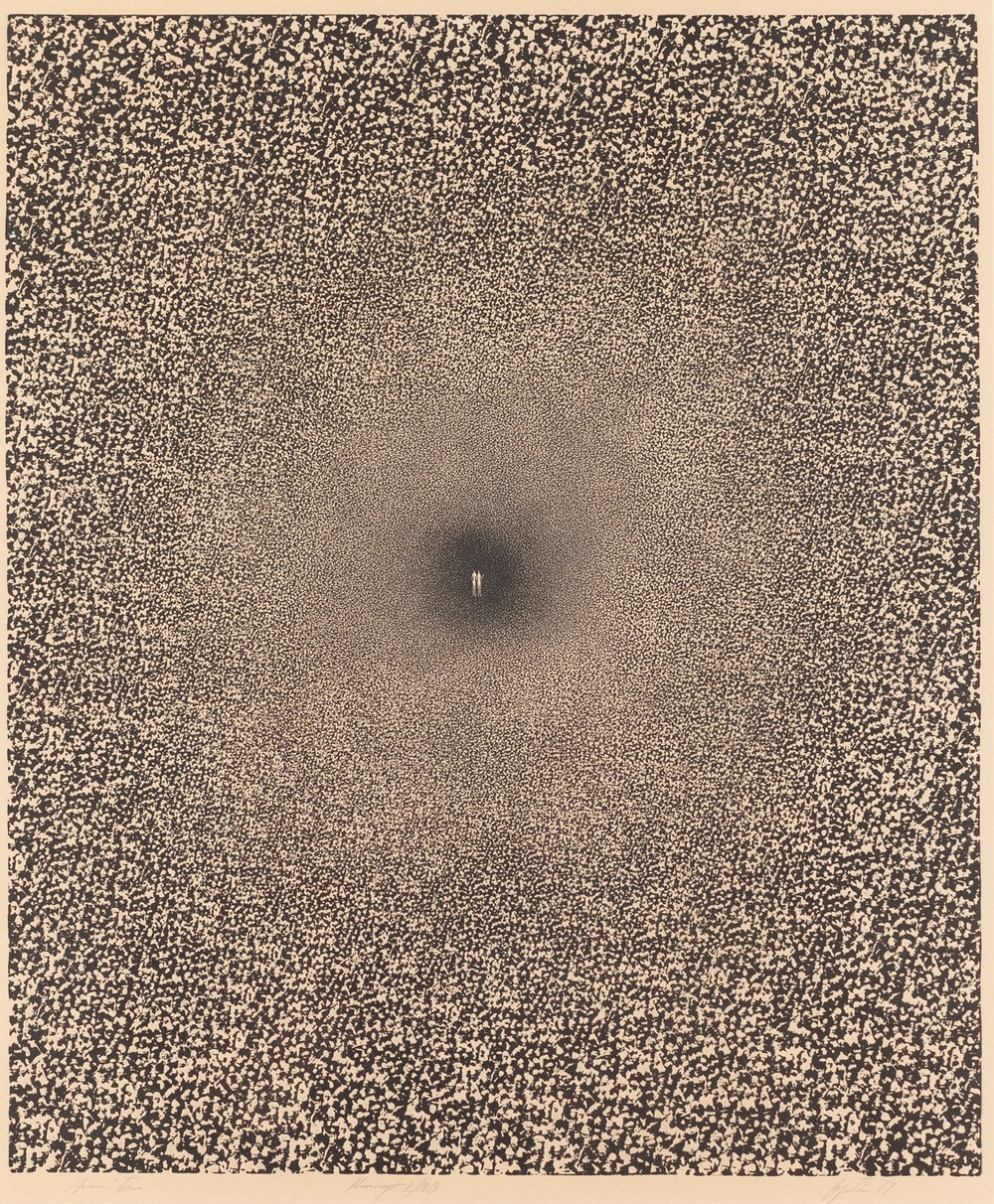 Roman Opalka | Adam and Eve (1968) | MutualArt