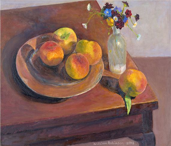 Five Peaches by William Robinson, 2013