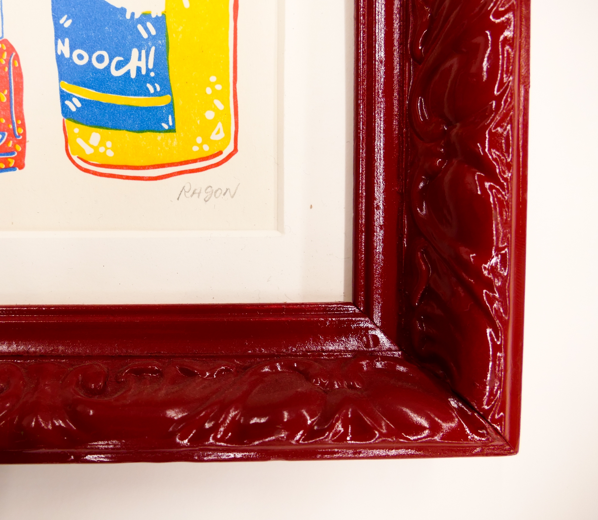 Artwork by Ragon Dickard, Ragon Dickard 'Spices' Letterpress Print, Made of Print