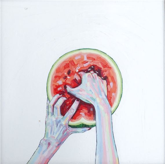 Alyssa Putnam 'I was lonely and unstable in Los Angeles' Painting by Alyssa Putnam, 2017