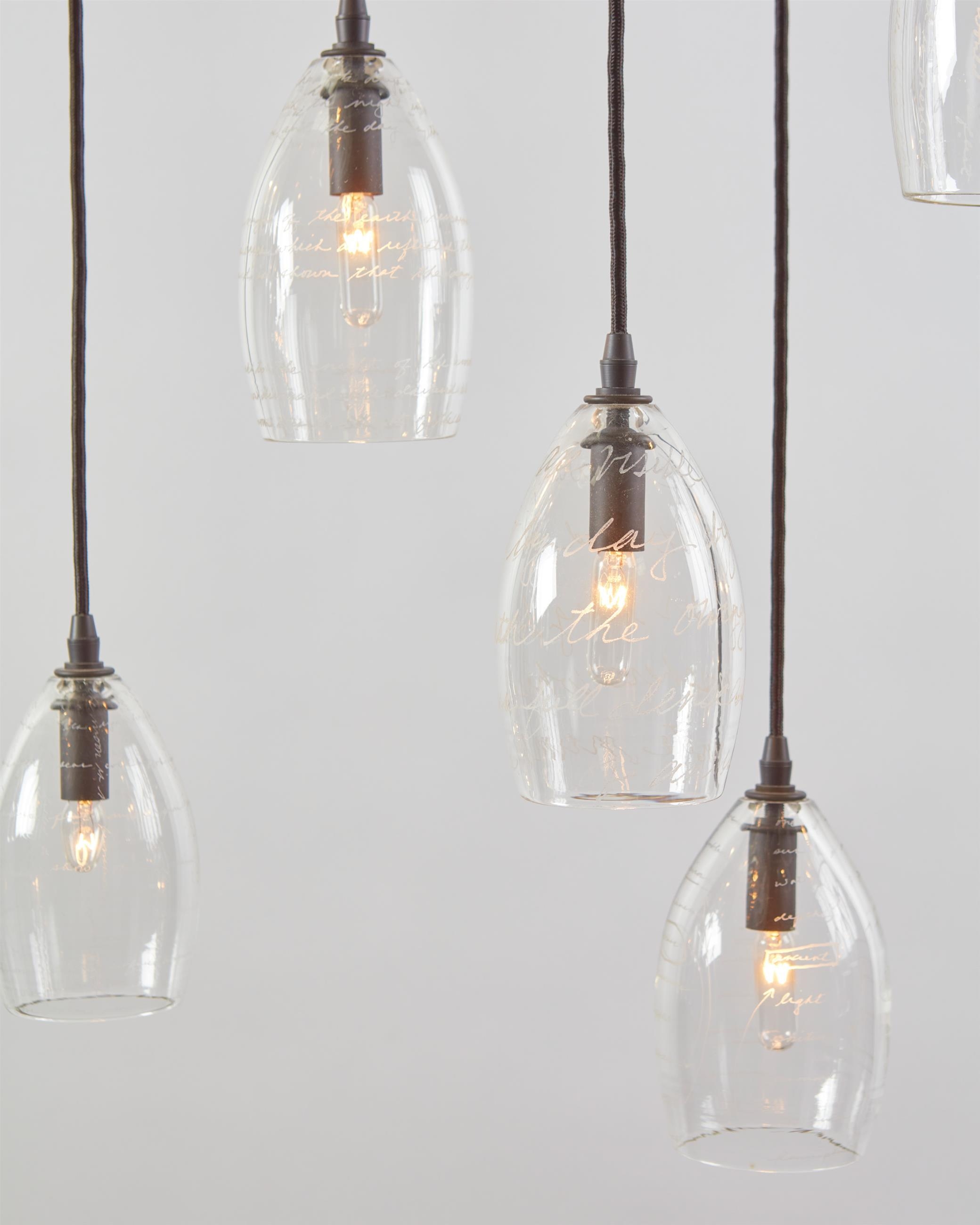 Alison Berger | Scripted Chandelier | MutualArt