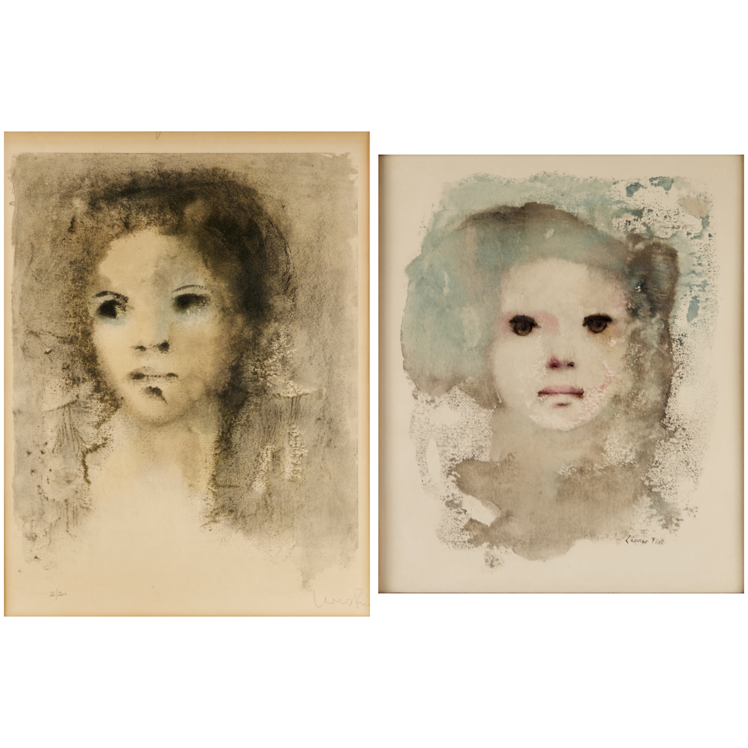 Portraits of Young Women by Leonor Fini
