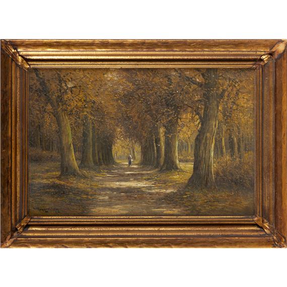 Wilhelm Hugo Rupprecht | A walk in the woods | MutualArt