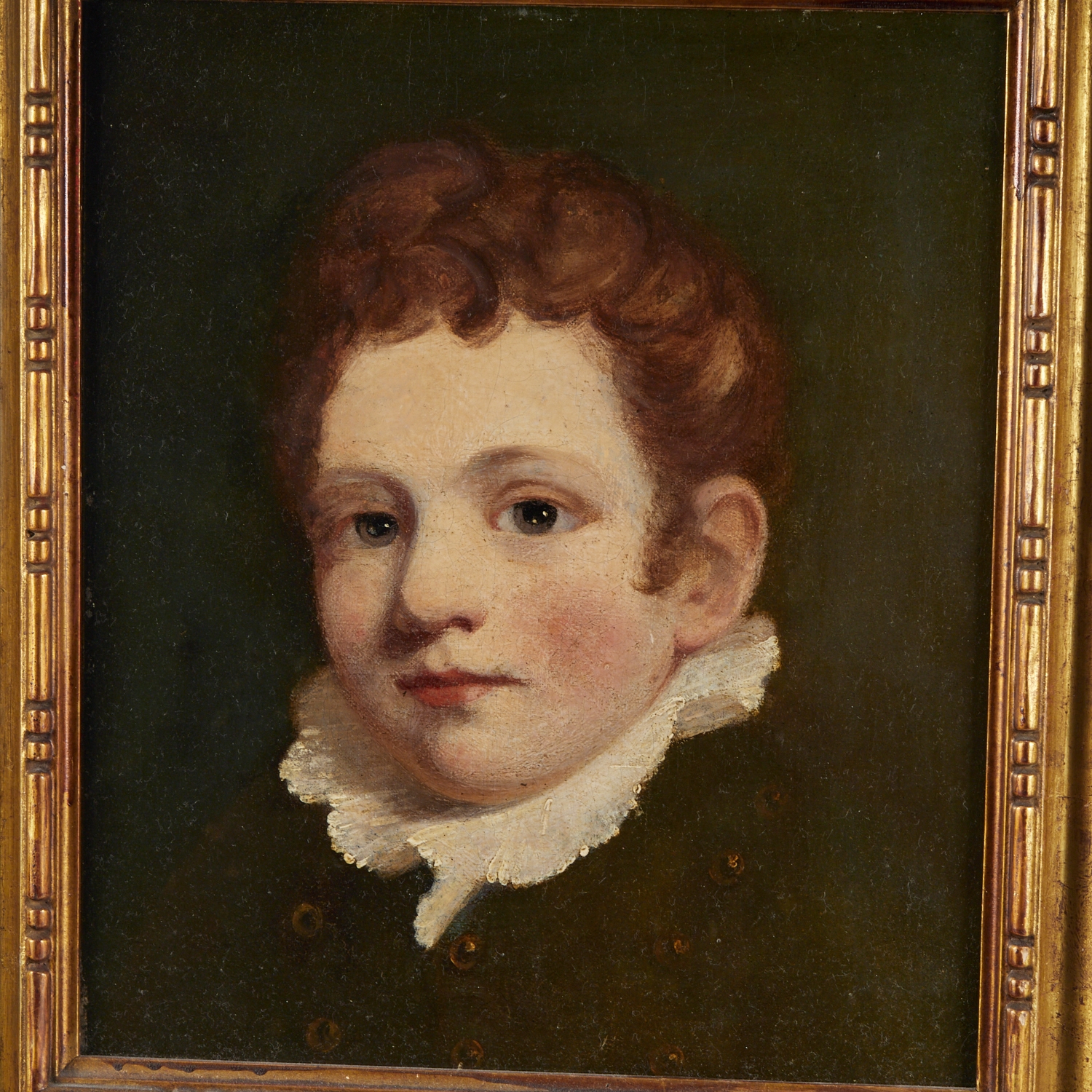 Portrait of a young boy with red hair by Sir Joshua Reynolds