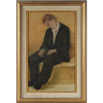 Portrait of a Sleeping Man - Mario Cimara