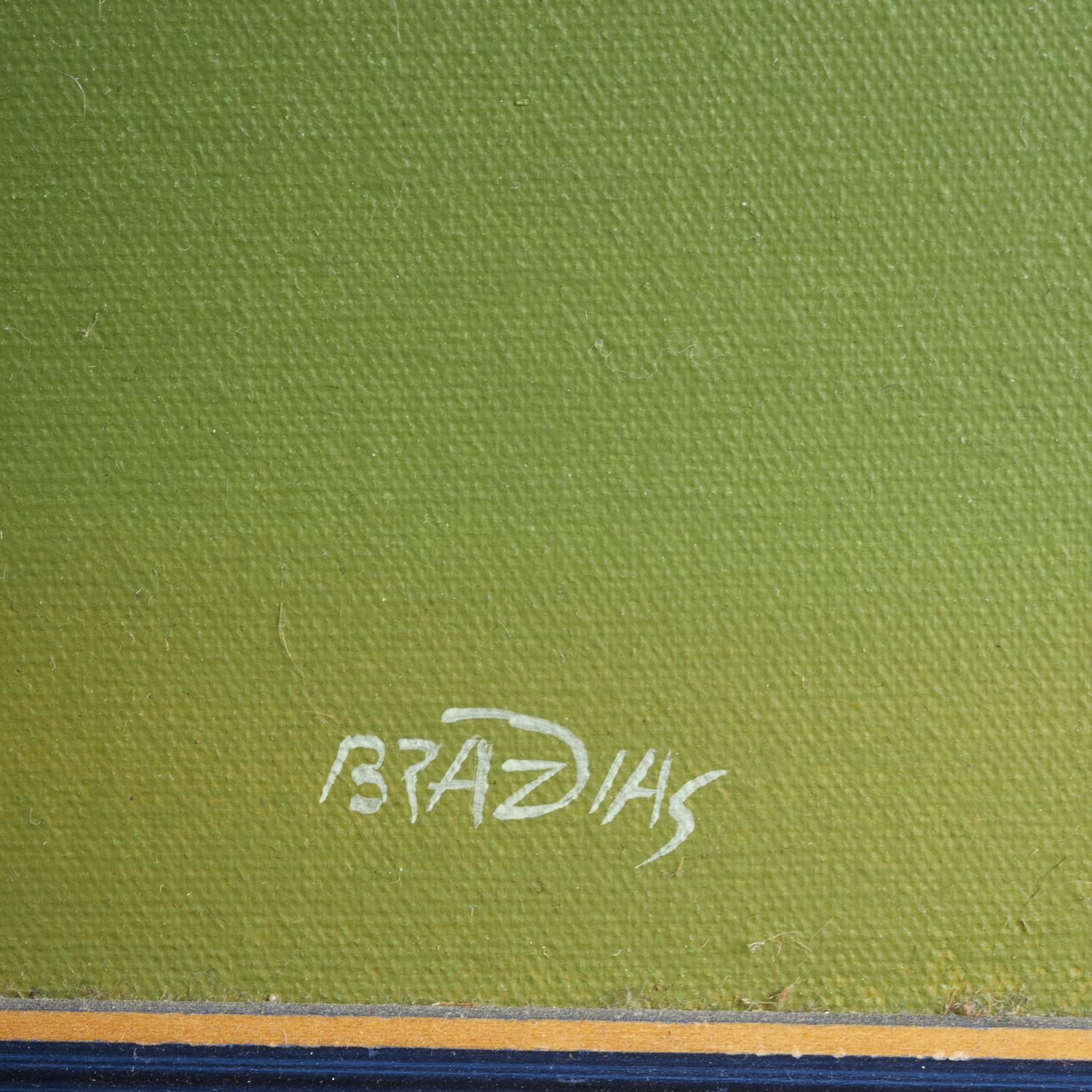 Artwork by Braz Dias, Surrealist Bird and Chair, Made of oil on canvas