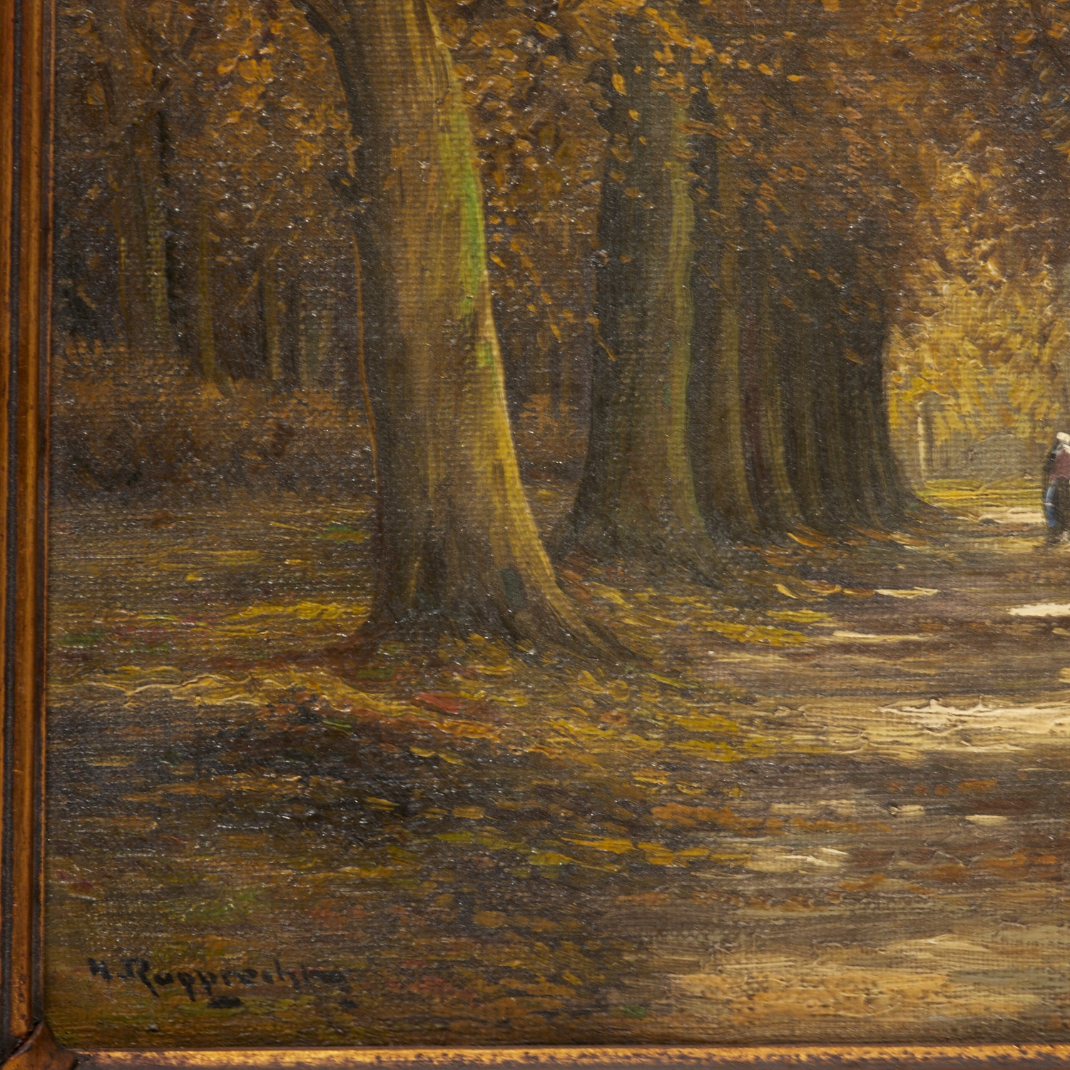 Wilhelm Hugo Rupprecht | A walk in the woods | MutualArt