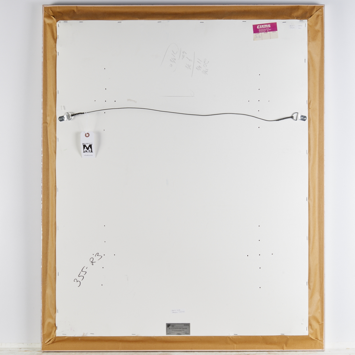 Artwork by Braz Dias, Surrealist Bird and Chair, Made of oil on canvas