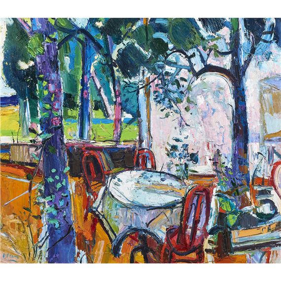 Summer Terrace by Robert Frame, 1972