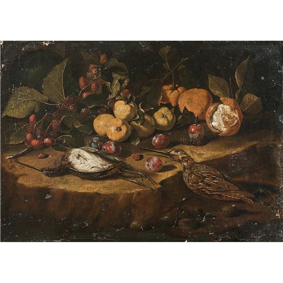 Nature morte aux mûres by Luca Forte