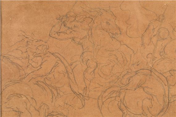 La Chasse au lion by Eugène Delacroix