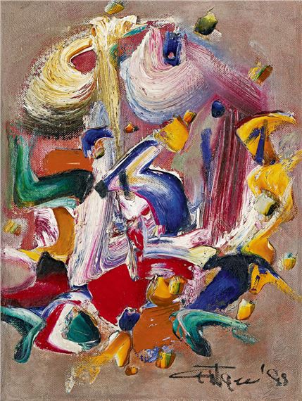 Untitled by Ismail Gulgée, 1988