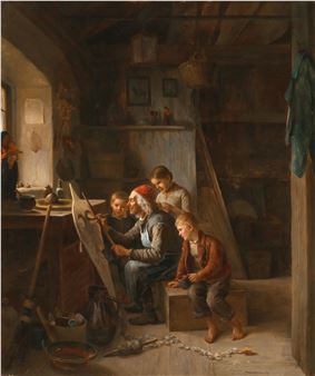 The Sign Maker - August Niedmann