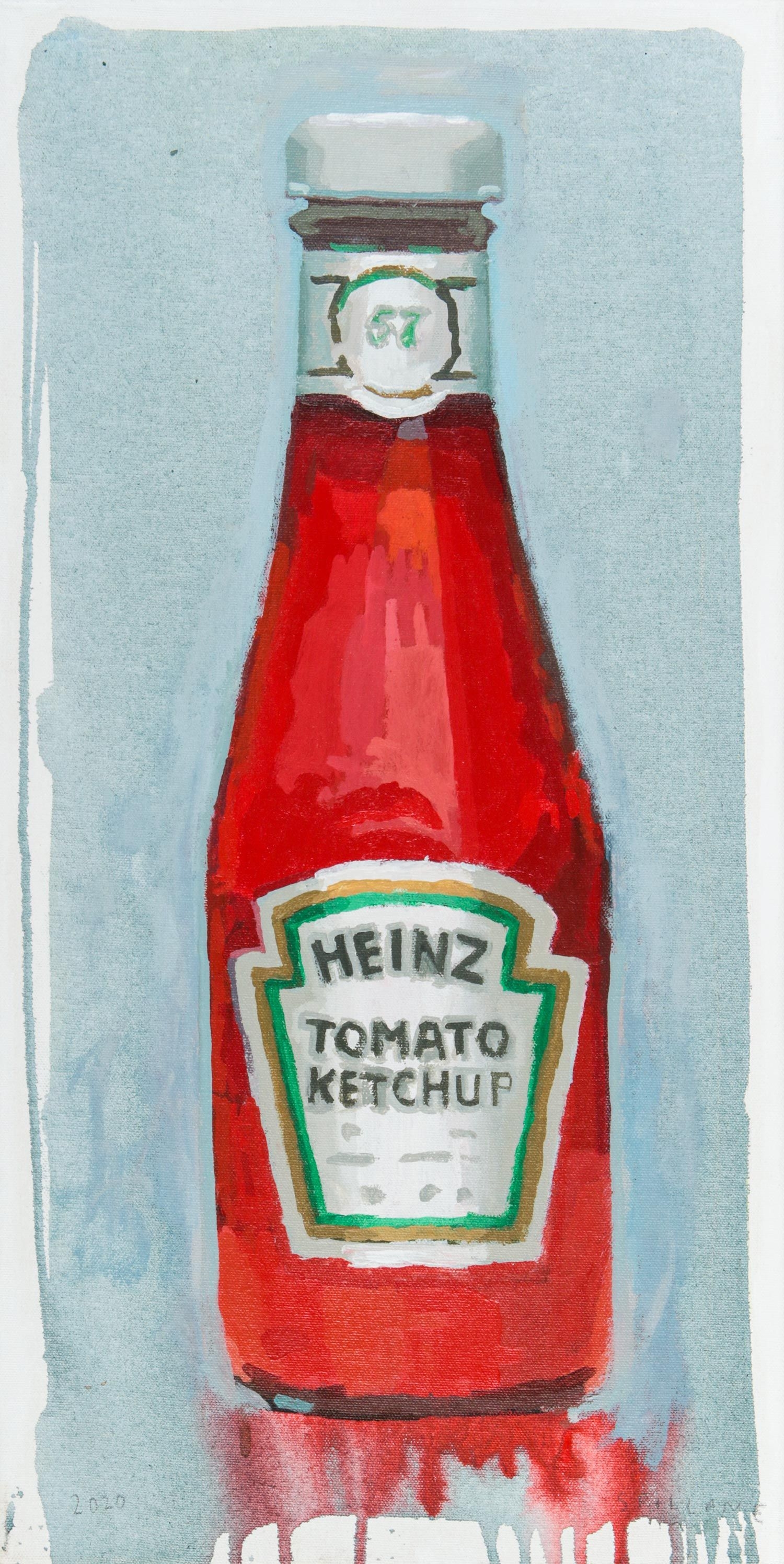 ketchup bottle drawing