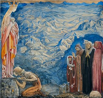 Madonnan återfår guldskon - John Bauer