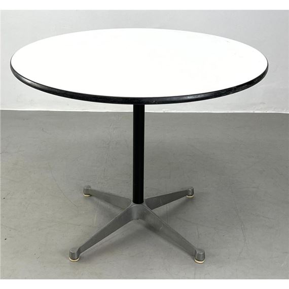 Round Cafe Dining Table. by Herman Miller