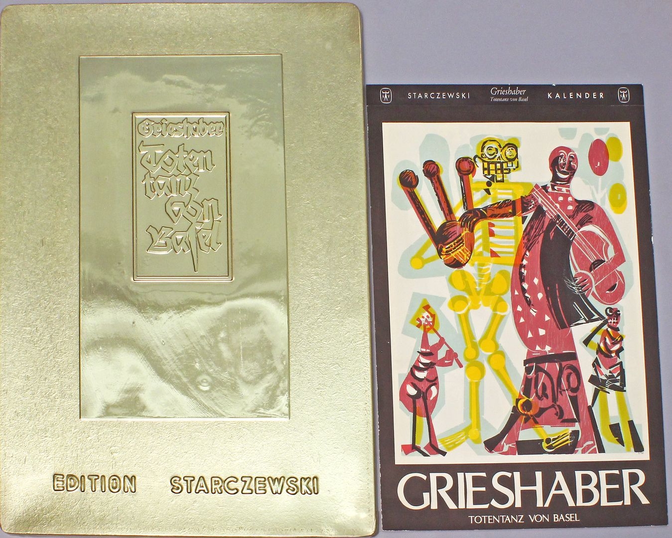 Artwork by HAP  Grieshaber, Totentanz von Basel, Made of color woodcuts