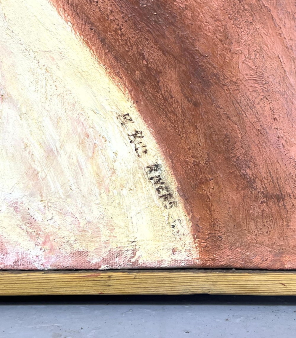 Haywood Rivers | Thick Impasto Modernist painting | MutualArt