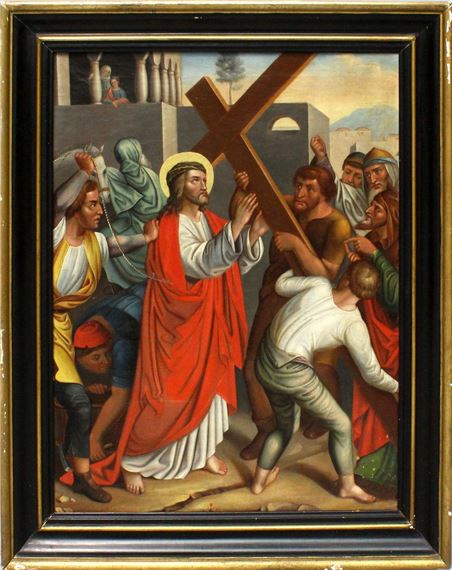 Kreuzweg Jesu by Nazarene School, 19th Century, 19. Jh