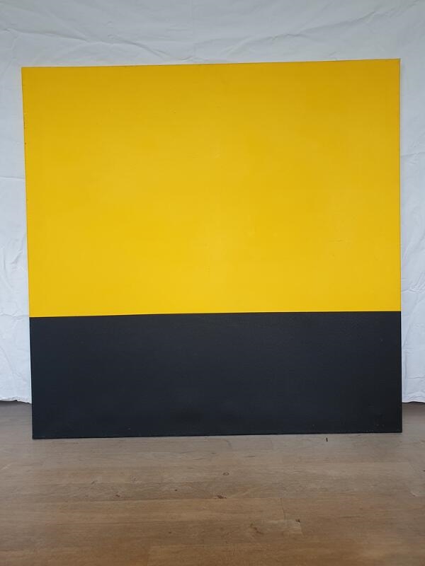 Artwork by Fred Furda, TZandt-Holland-Window 1974, Made of Oil on canvas