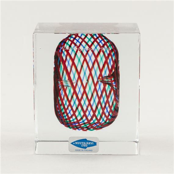 Oiva Toikka | Annual cube, Nuutajärvi (1994) | MutualArt