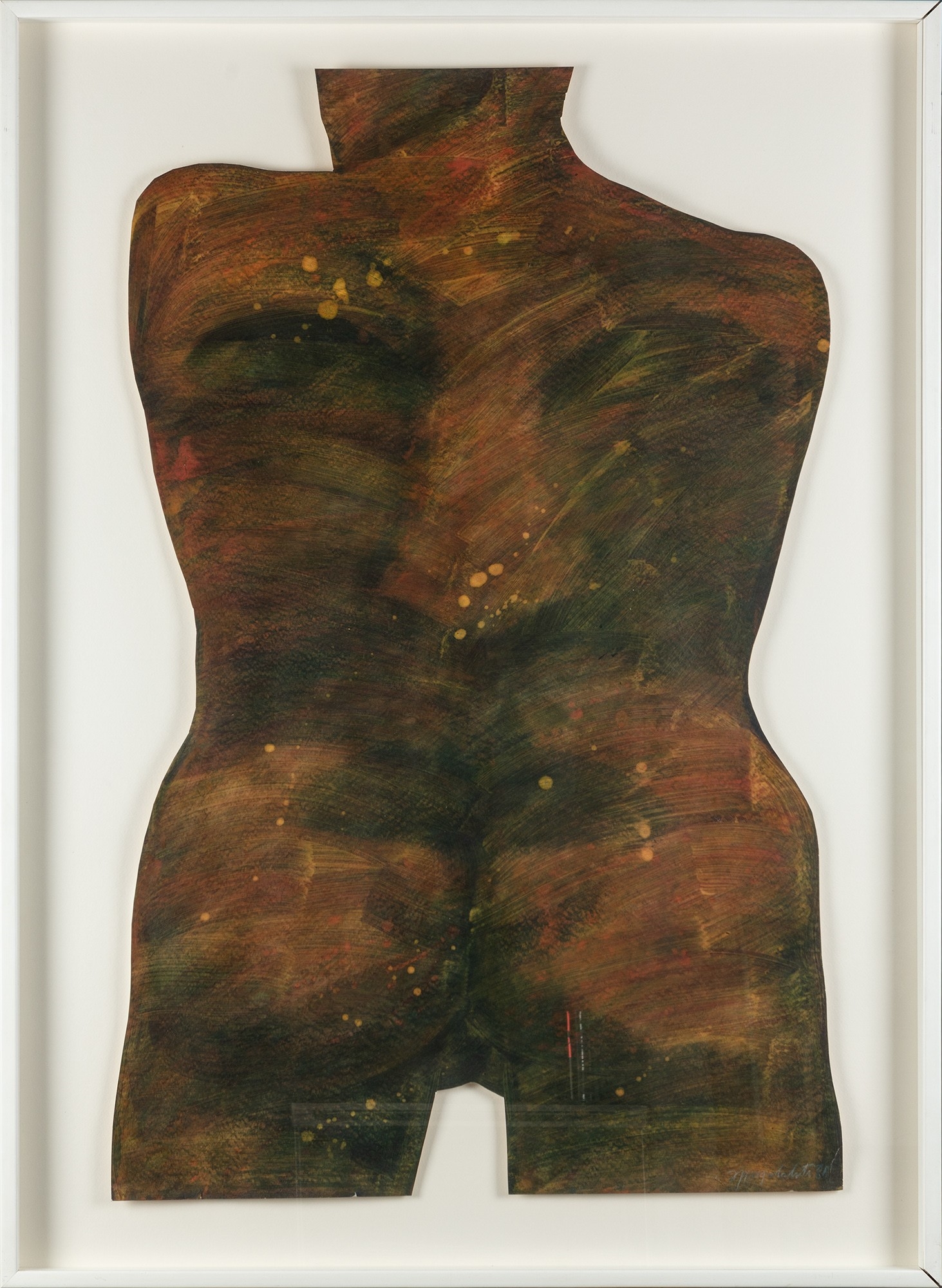 Artwork by Olavi Pajulahti, Suuri selkä, Made of mixed media