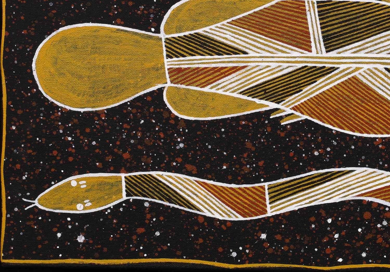 Warrick Kelly | Barramundi, File Snake, Prawn (2019) | MutualArt