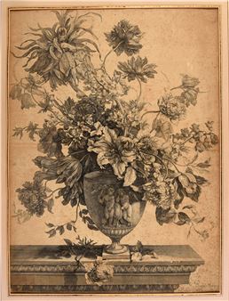 Large flower piece - Jean-Baptiste Monnoyer