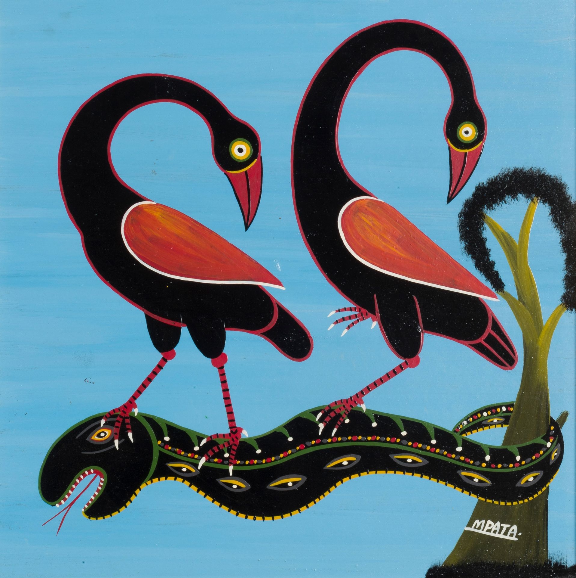 Simon George Mpata | Snake | MutualArt