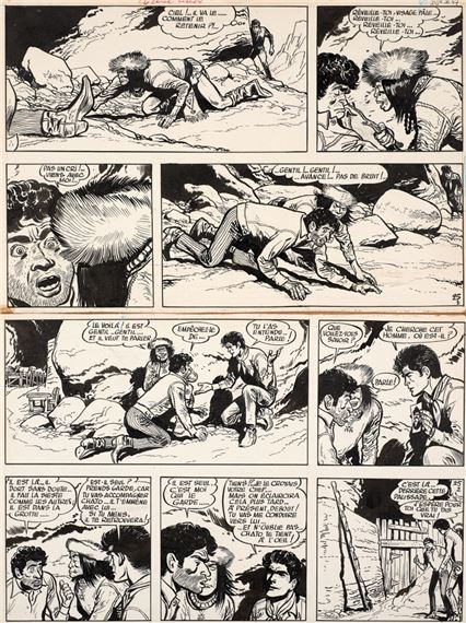 Jerry Spring - Tome 13 by Jijé, 1964,  Prépublié en 1963