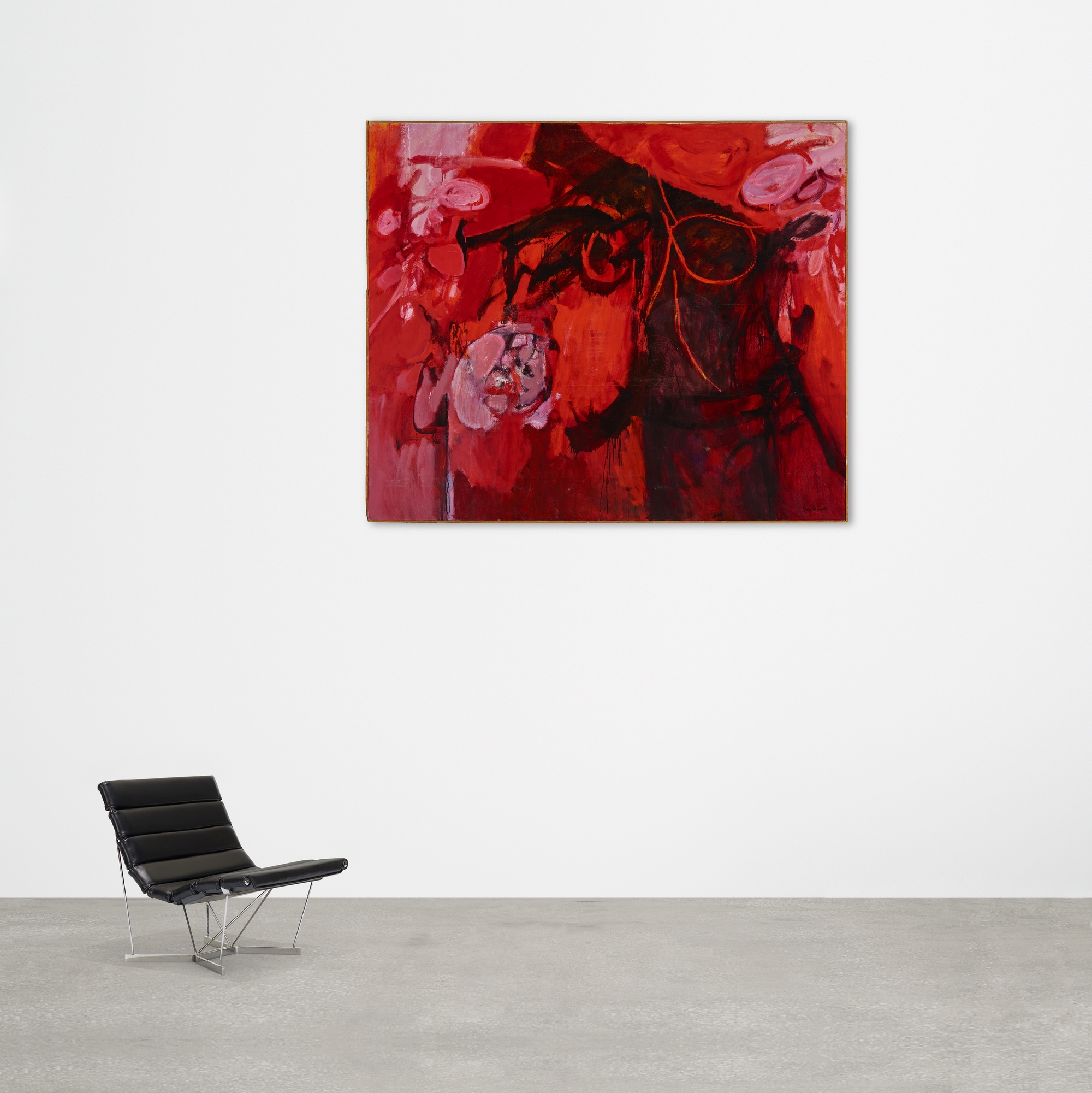 Artwork by Sueo Serisawa, Legend of the Flower Eaters, Made of oil on canvas